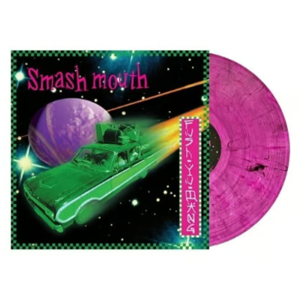 Smash Mouth Fush Yu Mang LP ~ Ltd Ed Colored Vinyl (Strawberry & Black) ~Sealed!
